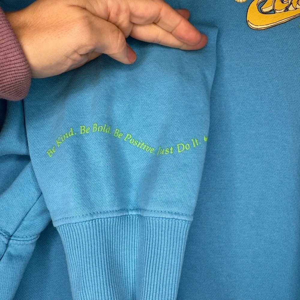 Nike Be Kind To Your‎ Mind Graphic Crewneck Sweatshirt Size L